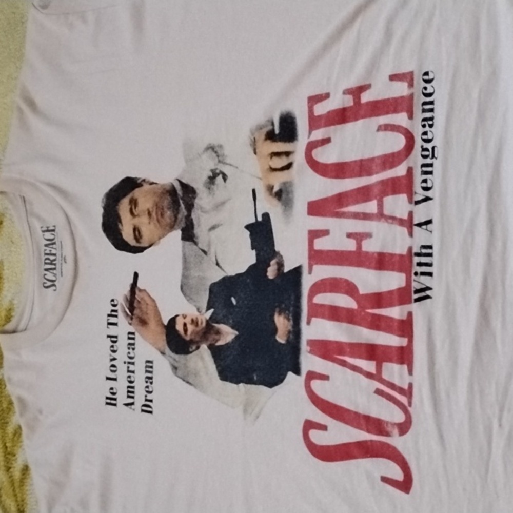 Mens XXL Ripple Junction Scarface With A Vengeance Shirt Movie Drugs Cult Promo